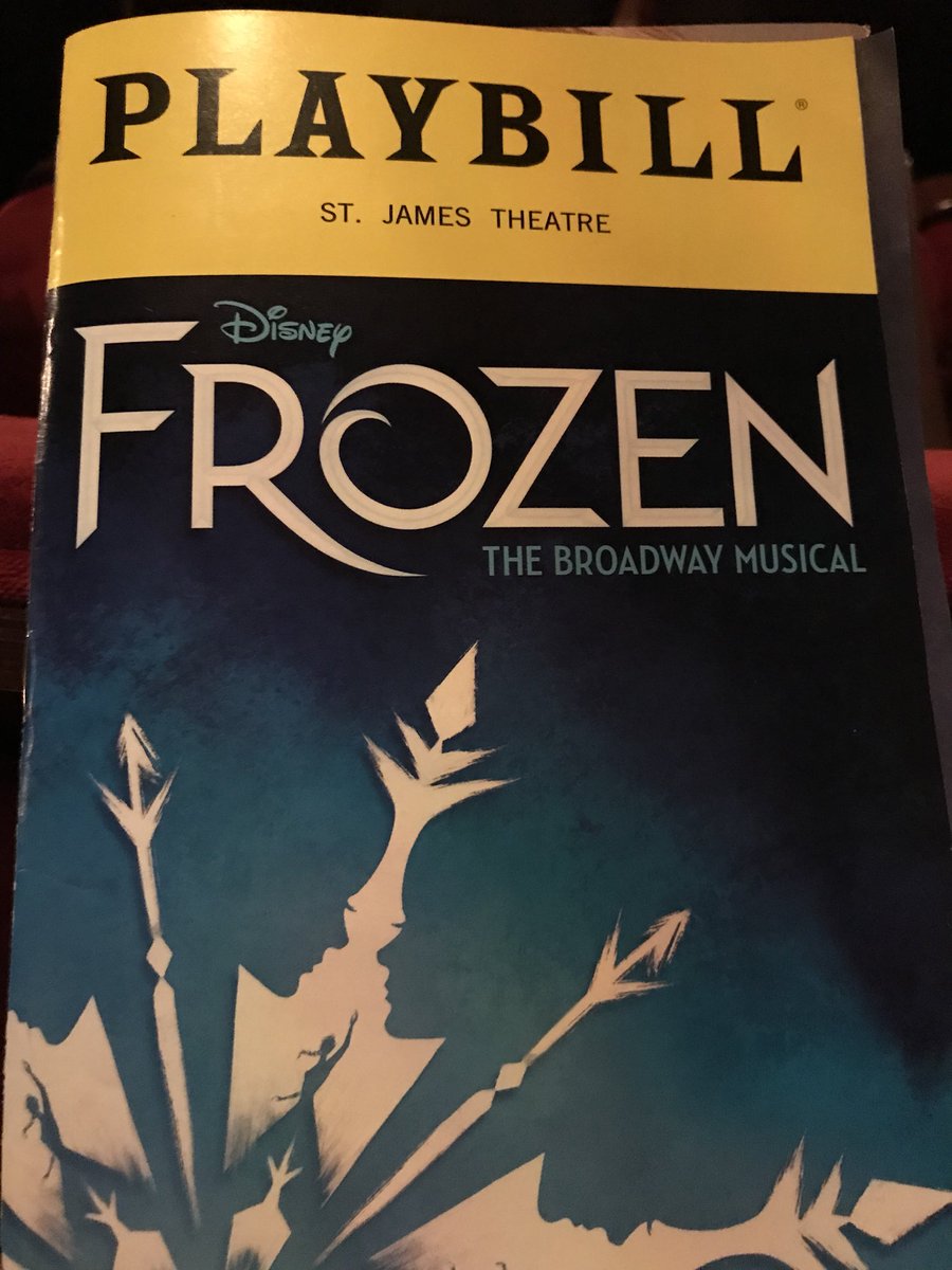 Vibe_tastical's tweet photo. First Broadway Musical for my princess 👑  So we went to see the story of two other Princesses!!!  #DaddyDaughterTime https://t.co/3daPgwWWnJ