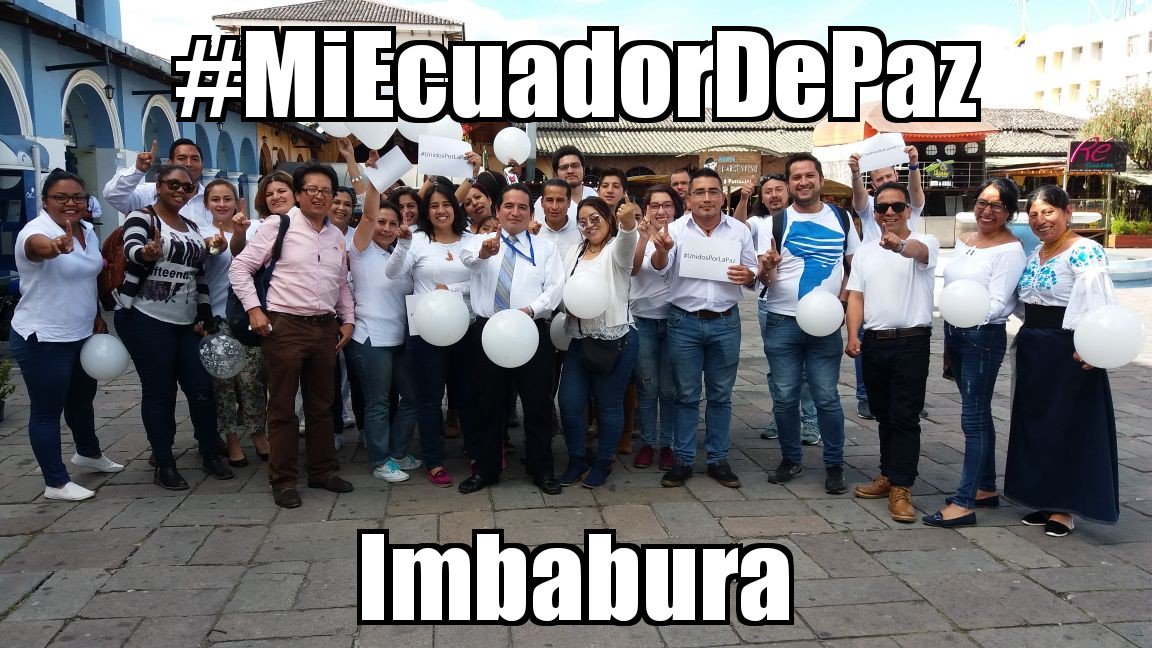 gastrocirugiaIm's tweet photo. #EcuadorUnPaísDePaz caminata por la paz en #Imbabura https://t.co/dfytyIIdQ5