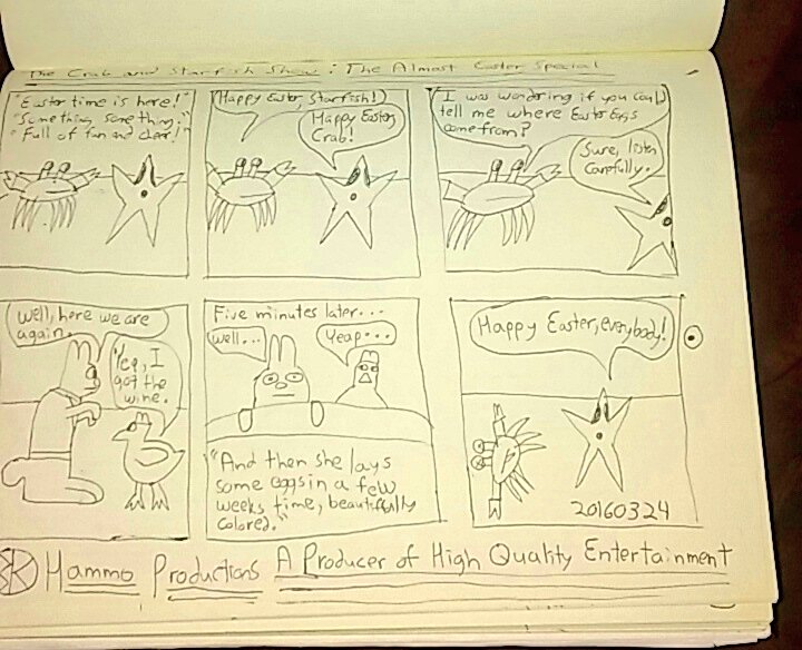 crab_starfish95's tweet photo. THE ALMOST EASTER SPECIAL (2016.3.24) #CartoonNetwork #ComicsNCoffee #Comics #ComicStruck4 #ComicCon2018 #ComicArt #ComicConAvengers #COMIC1 #COMICポラリス #comicoPLUS #ComicViet #ArtisticThursday #ArtificialIntelligence #ArtBell #ArtStationHQ #ArtOfTheDay #ArtificialInteligence https://t.co/AvujIePI5e