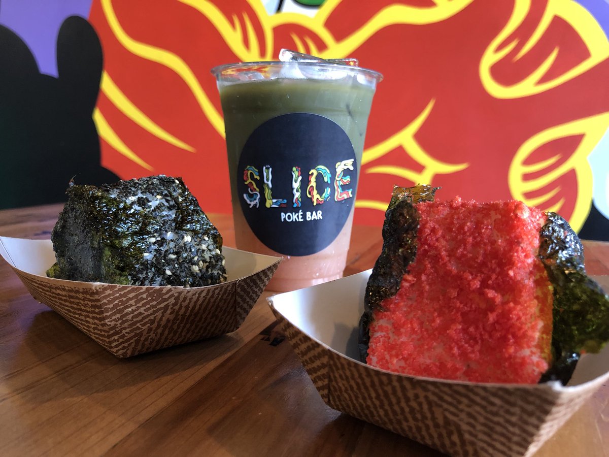 slicepokebar's tweet image. NEW RELEASE • POKÉ BALL
what’s a poké ball....a rice ball filled with your  choice of poké mix, coated in #hotcheetos or house-made #furikake • GOTTA EAT EM ALL!!!

#pokéball #poké #sjfoods #slicepokebar