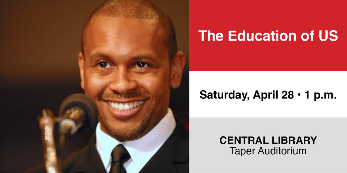 Education of us by Kevin Powell at Central Library April 28