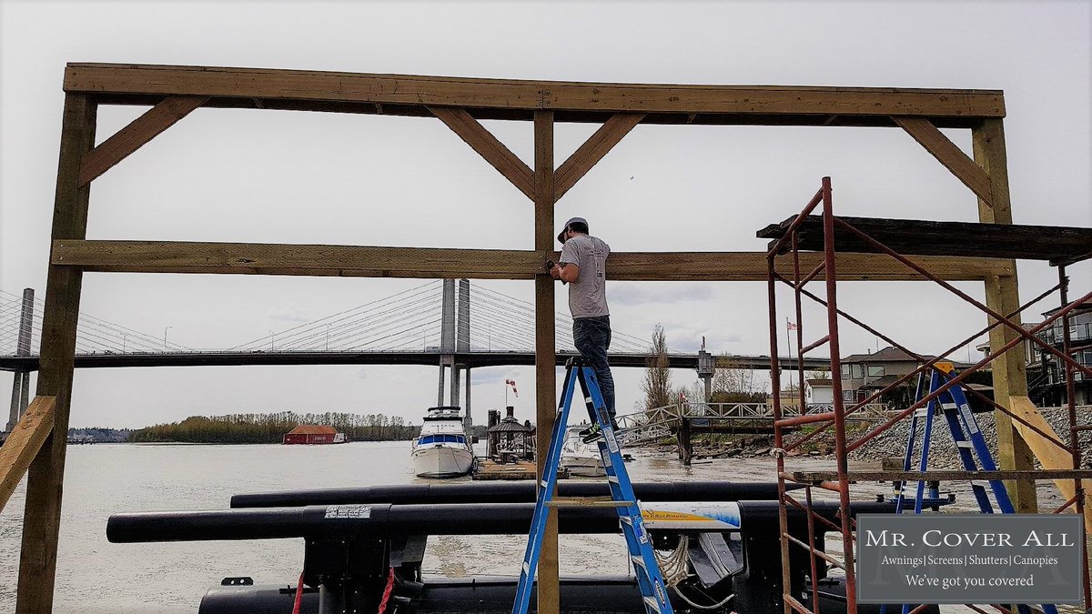 mrcoverall's tweet photo. Customer asked us to build an awning for his boat.... we said yes. Hopefully we get the party invite!
See what we can do for you at https://t.co/KMMM4438PY or call 604-533-3434
#awning #customawning #suncircle #somfy #sunbrella #boating #summertimefun #mrcoverall #solarshade https://t.co/mkE9LzesEt
