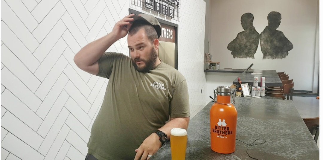 #CaptionThis photo of our Head Brewer Tyler Tucker? #bitterisbetter