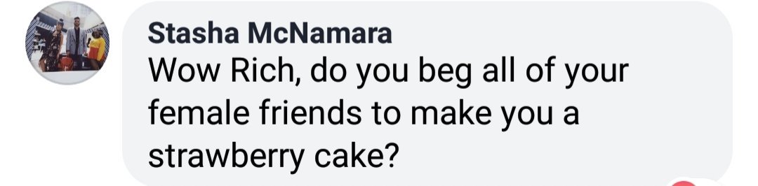 infinaterich's tweet photo. Wanna know who always gets everything her way BUT never gives nothing to the boy!!?? @StashaMimosas THAT'S WHO!! #cakeblock https://t.co/NChH4PkGIS