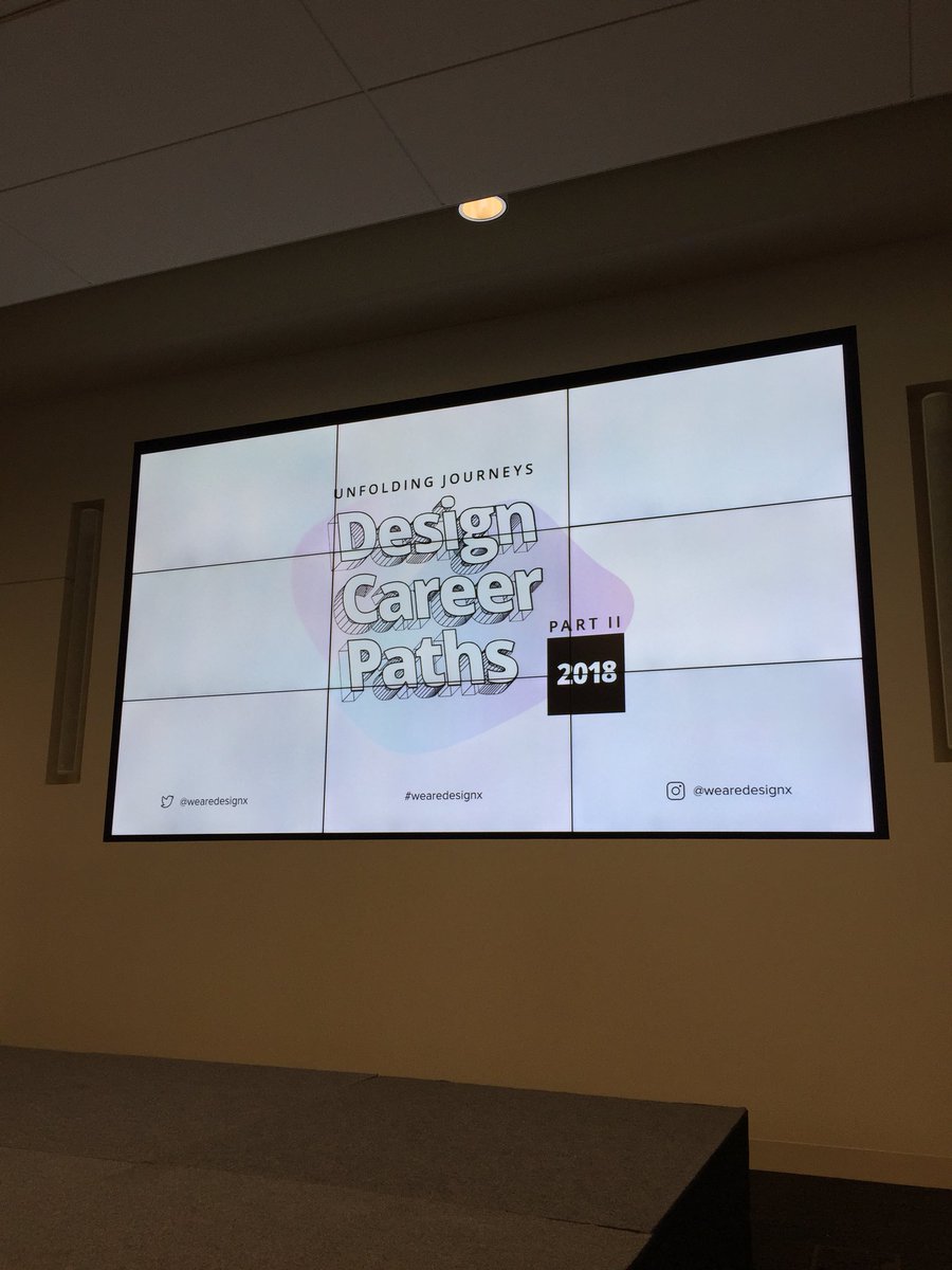kaejonmisuraca's tweet image. Design Career Paths part 2!!! #WeAreDesignX