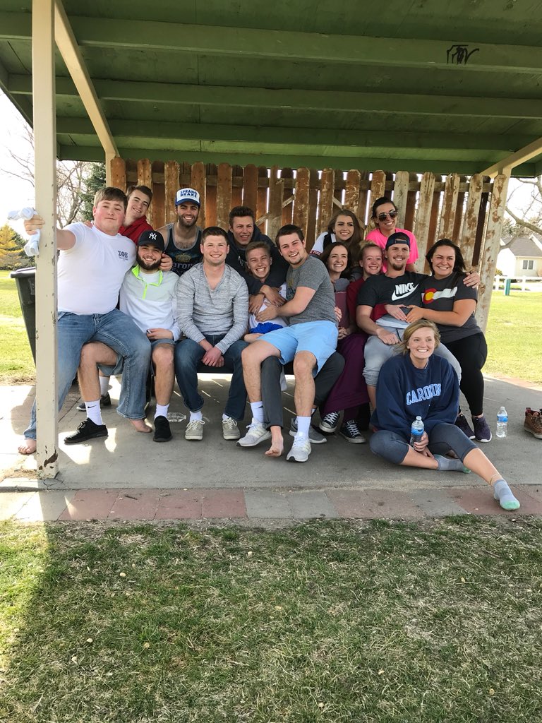 Had a great time with <a href="/UNKGammaPhiBeta/">UNK Gamma Phi Beta</a> at our mixer in Centennial Park! #BigParkGuys