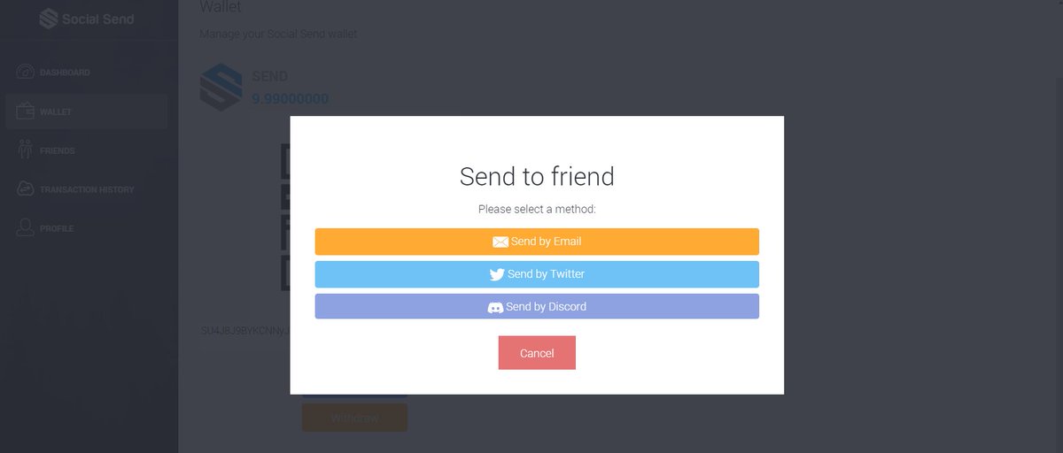 SocialSendCoin's tweet photo. Completed some more testing of the platform. Transactions worked perfectly &amp; instantaneously using Discord, E-mail &amp; Twitter accounts. Excited for the launch date? 

#socialsend #sendcoin #socialplatform #cryptobridge #cryptopia #altcoin #bitcoin #crypto #btc https://t.co/f8QJZcptqm