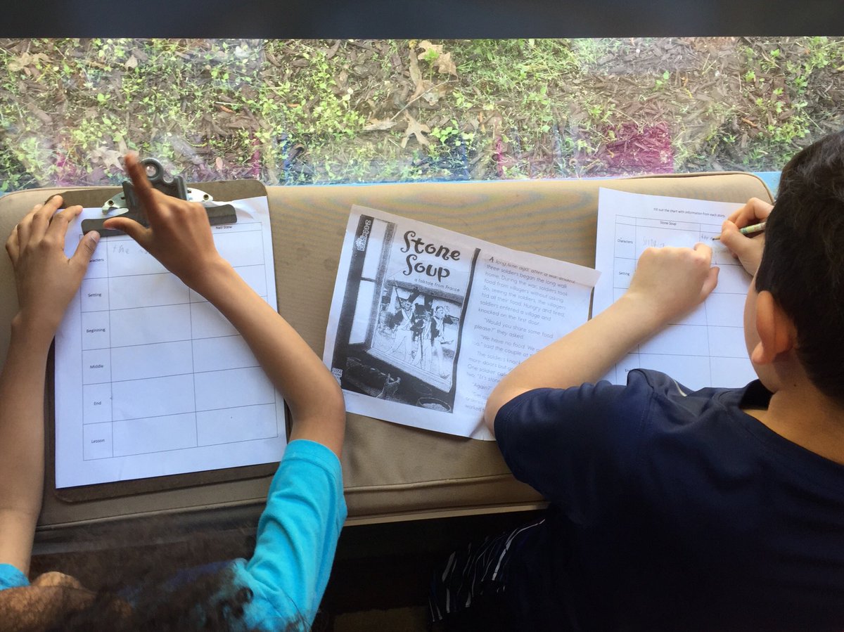MsSteinberg3's tweet photo. Stone Soup and Nail Stew - Part 2! #folktalesaroundtheworld https://t.co/oT4T9t3XVR