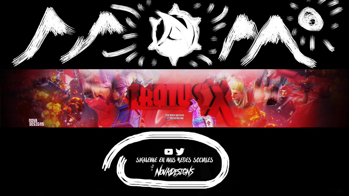 NovaDesignsYT's tweet photo. QUE TAL ESTA BANNER?
RT🔄 y MG❤️ https://t.co/jrnobRnzZI