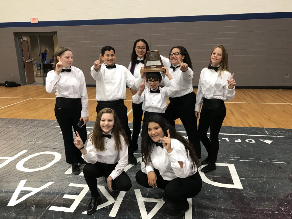 Brookside_Band's tweet photo. We are so proud of our Bulldog Symphonic Band!  They walked away from UIL contest today with SWEEPSTAKES!  After such a challenging year with Hurricane Harvey and its effects, these kids kept fighting and never gave up!  We are proud of their grit and determination! https://t.co/8B0TbLwoPn