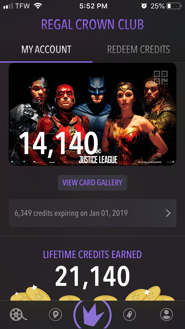 abhill28's tweet photo. @RegalMovies #MyRegalMyCard https://t.co/I0KtRcDqlP