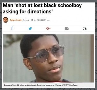 Rajic_'s tweet photo. ラジック : 【悲報】道を尋ねた14歳黒人少年、撃ち殺される  https://t.co/Sp9GP1an24 https://t.co/jmltZ1NZIk