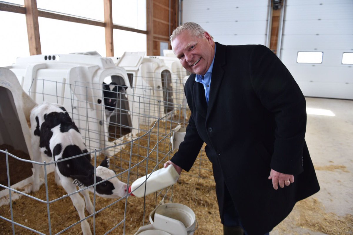 Doug Ford on Twitter: "Stopped by Albadon Farms on the way to our ...