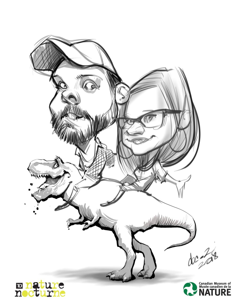 MuseumofNature's tweet photo. Who Wants to Be a Palaeontologist game and digital dino caricatures in the salon, 3rd floor. #ScienceByNight = awesome! https://t.co/4UtogCPNpR
