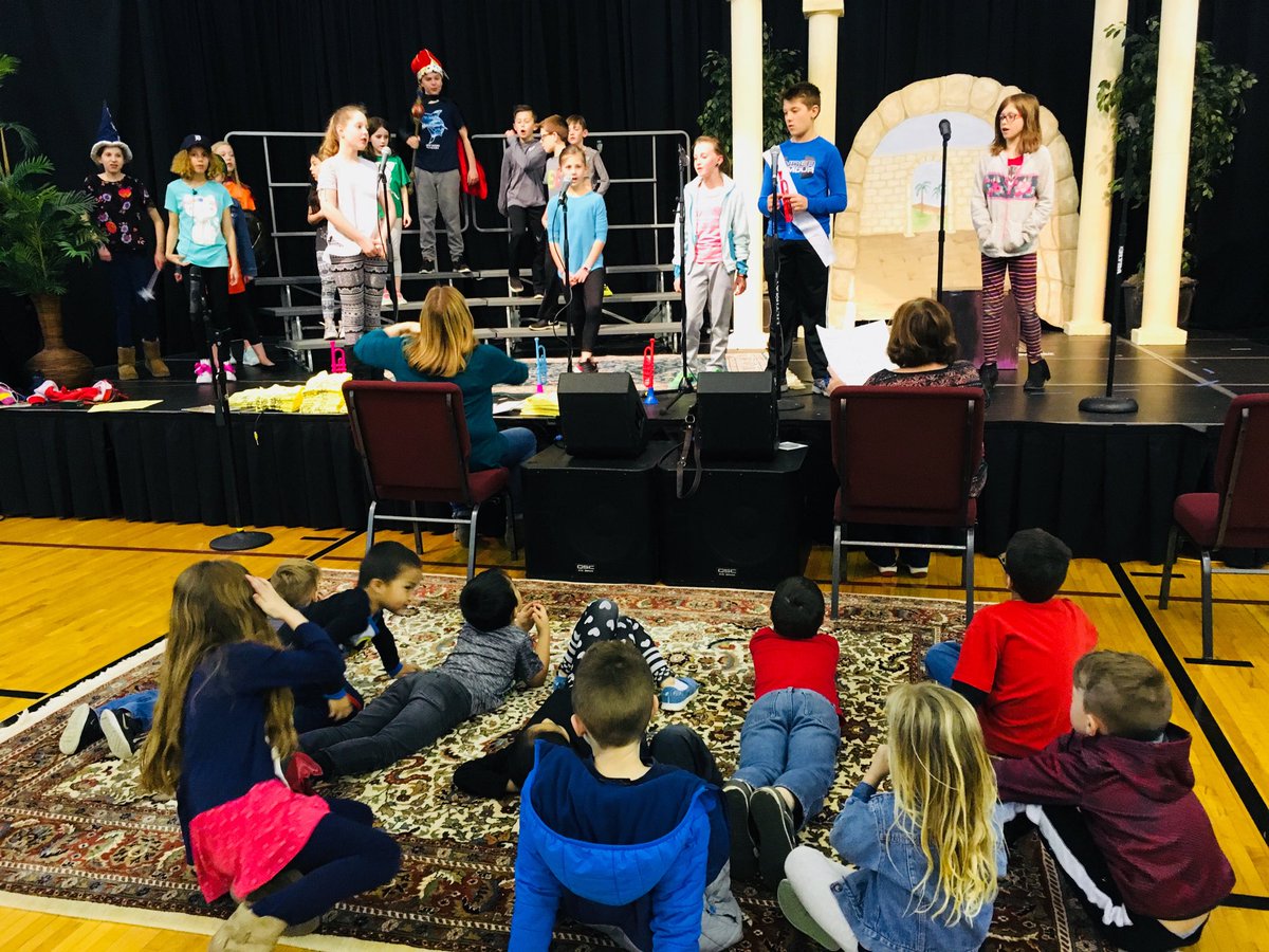 firstandcalvary's tweet photo. Our Kiddos rehearsing tonight for their big Sunday morning production - Sounding Great! https://t.co/YFEN77fqhG