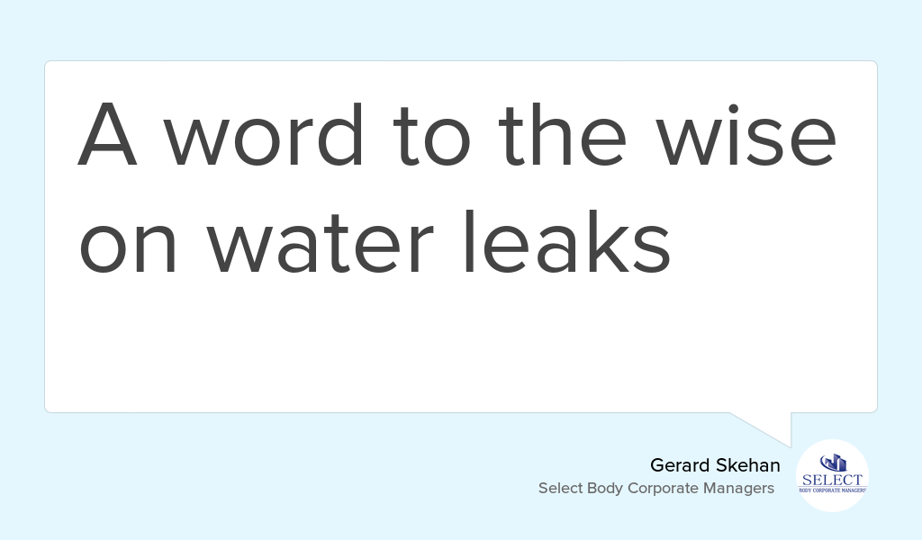 SelectBCM's tweet image. "If the leak is within your unit, the responsibility is clearly yours or your landlord’s to rectify, but..." goo.gl/Ovmiis #Waterdamage #Commonareas #Damage #Unit