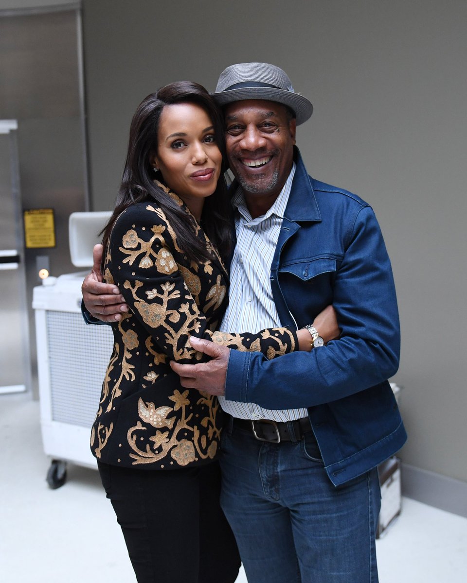 JOEtheMORTON's tweet photo. Despite my #Scandal calendar now being empty, and my Thursdays unfilled with Scandal Tweets, it’s moments like this that I’ll miss the most. I ❤️ @KerryWashington #ScandalFinale #ScandalFam #TGIT https://t.co/smGq6SSz48