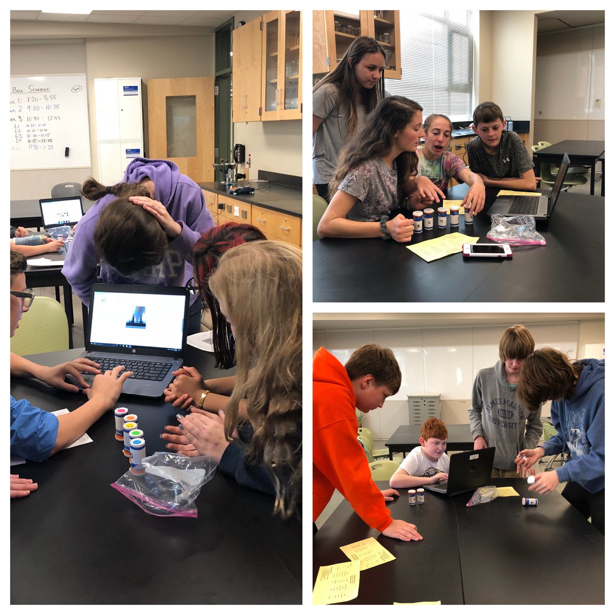 eapelis41's tweet photo. What do you do when rising freshmen come to visit? Lock them in and make them breakout! @KellamHigh #breakoutedu #kellam #risingknights https://t.co/fxtJEPb6YJ