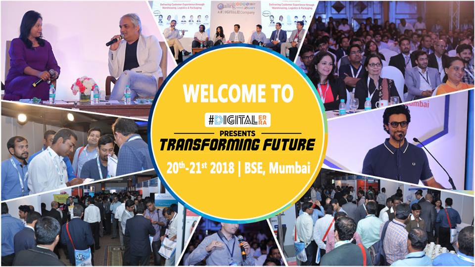 eTailingIndia's tweet photo. Welcome to the 6th edition of #DigitalTransformation powered by DigitalErra on 20th &amp; 21st of April at @BSEIndia It’s going to be a very informative day with quintessential sessions on #eCommerce, #Retail and more. So, keep glued with us for live updates
https://t.co/bfhZMZ5y9Q https://t.co/fQq6vhi3Bl