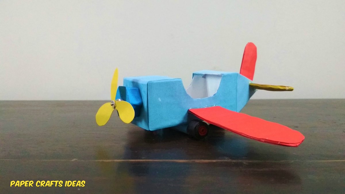 PaperCraftsIdea's tweet photo. Watch full video: https://t.co/pXeVL6YkSJ
How to Make A Plane using toothpaste packet and Cardboard #Plane #ToothpastePacket #Cardboard #KidsCrafts #SchoolProjects #ToyPlane https://t.co/jpRRlixy4L