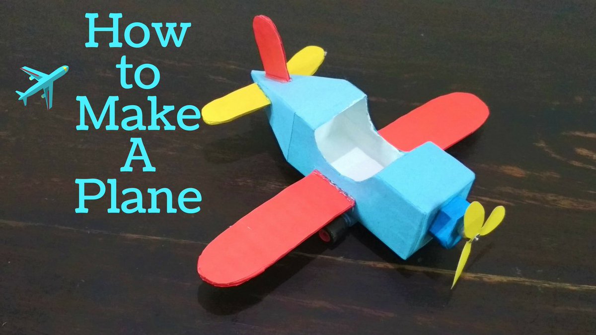 PaperCraftsIdea's tweet photo. Watch full video: https://t.co/pXeVL6YkSJ
How to Make A Plane using toothpaste packet and Cardboard #Plane #ToothpastePacket #Cardboard #KidsCrafts #SchoolProjects #ToyPlane https://t.co/jpRRlixy4L