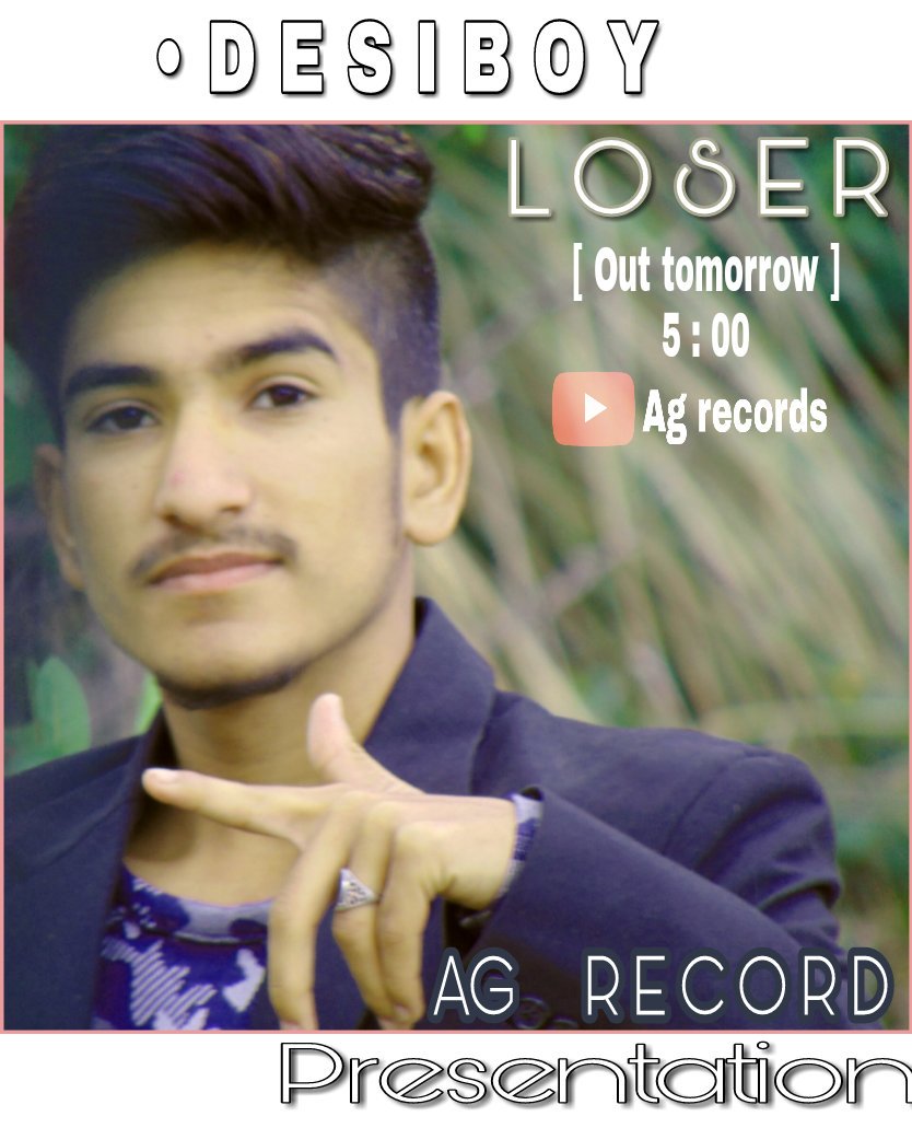 iamDesi_boy's tweet photo. 👹 
New rapp LOSER by DESIBOY  out Tommorow 5pm on YouTube 
#Agrecord #desicamera #ishu #desiboy

Plzzz frnds share kar doo 
#share &amp; support https://t.co/GTXYpURfVF