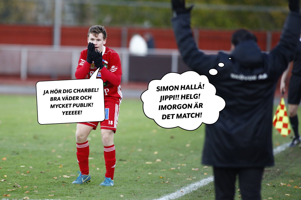 skovdeaik's tweet photo. Charbel du har helt rätt. Imorgon klockan 16.00 är det match på Södermalm. Vi ses väl där? 🔴⚪️☀️#sambasol #sambasaik #skovdeaik https://t.co/v19jbrbQvg