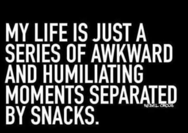 TheIntrovertish's tweet photo. And sometimes, even the snacks are awkward. #ImAMessyEater #DressMeUpCantTakeMeAnywhere #INFJ #INFJProblem #Introverts #IntrovertLife #IntrovertProblems #Awkward https://t.co/Gc0cOhOVLO