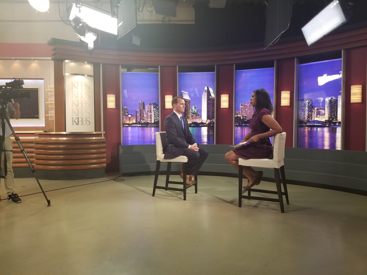 JoshButnerCA50's tweet photo. Thank you KPBS for having me on Evening Edition with Ebone Monet. Had a great time talking about putting country over party and special interest politics. https://t.co/gnknp2Svk2