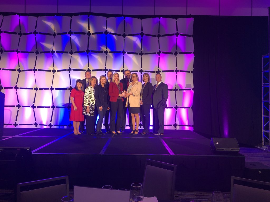 Tweet
Congratulations to our 2018 Community Leader Award winner <a href="/NebLandBank/">NebraskaLand Bank</a>. Your dedication to the Kearney and North Platte communities exemplify what it means to be a community leader.