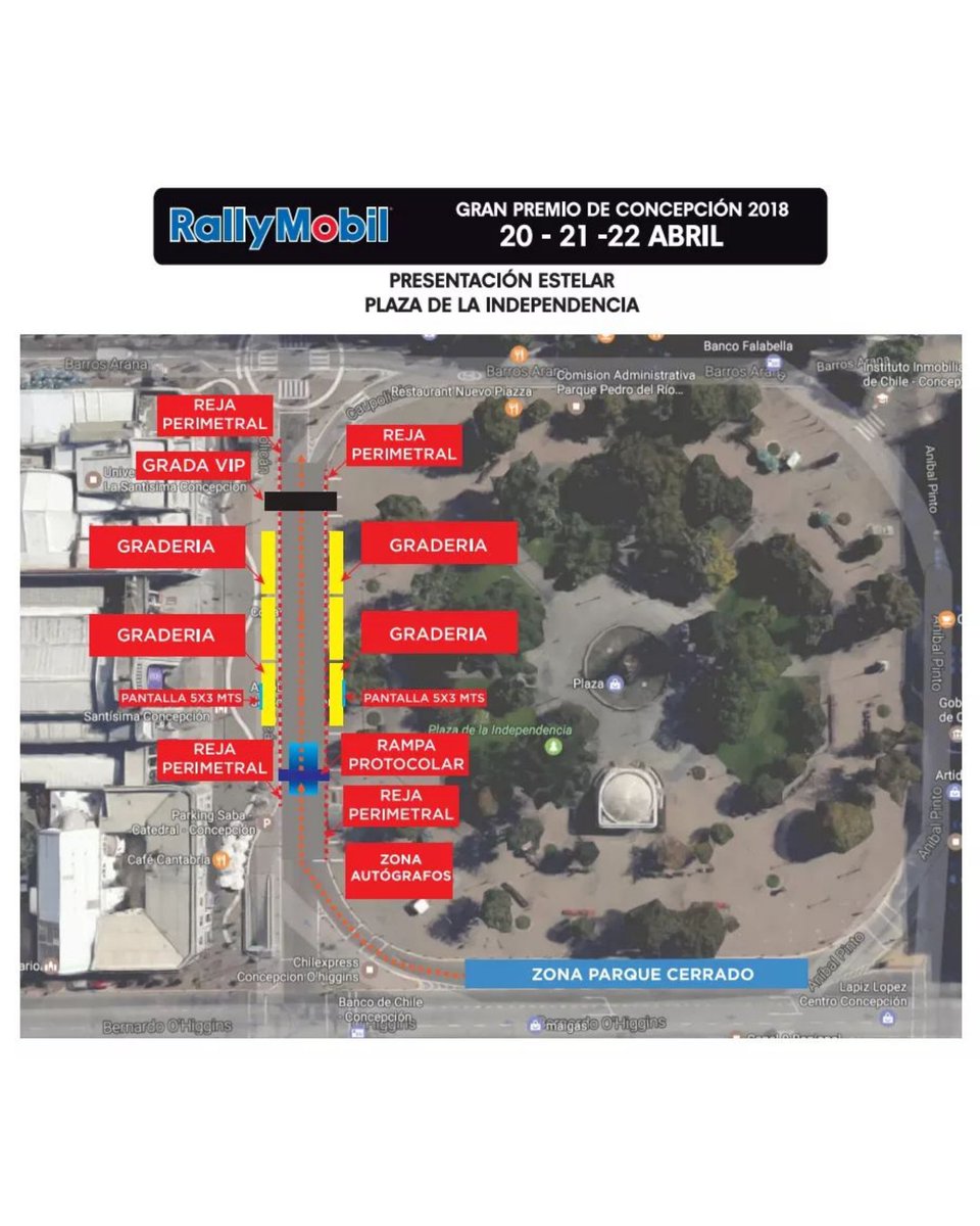 quehayenconce's tweet photo. #QueHayEnConce #Mañana
Presentación Estelar GP Concepción / Candidate Event / WRC​
Viernes 20 de Abril 19:30 hrs
En la Plaza Independencia de Concepción https://t.co/9R9MqZGyo1