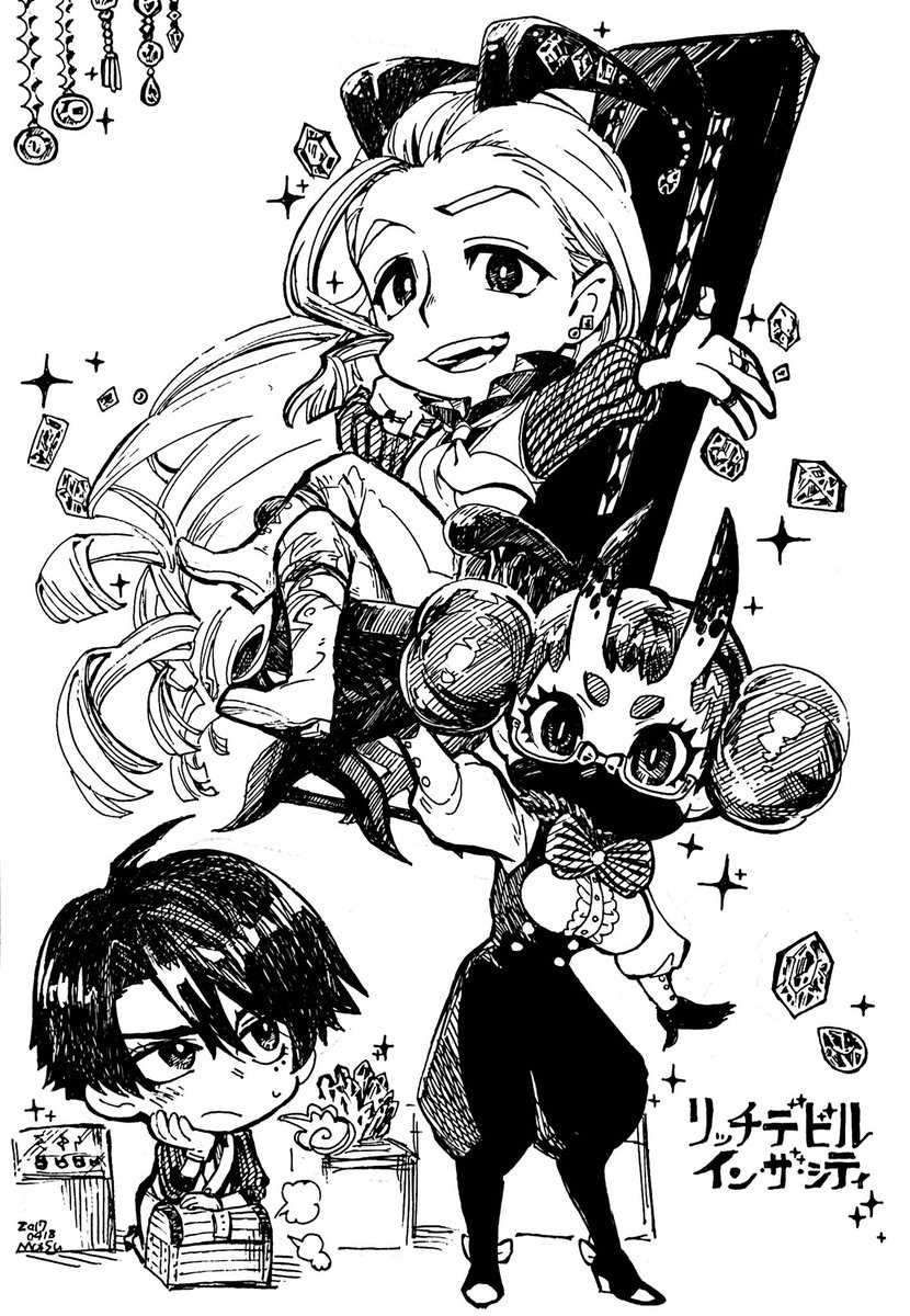 #みなさん去年の今頃はどんな絵描いてましたか
二次創作とあとなんか猫描いてた (一枚目はアオコさんの漫画のキャラです好き) 