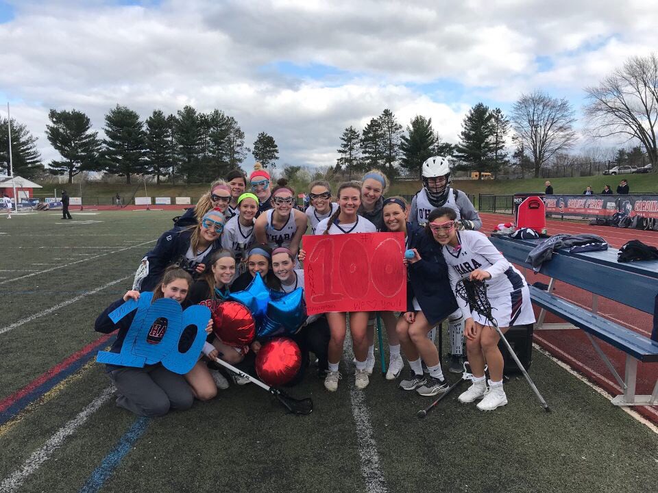 CoachDucklaxx's tweet photo. O’Hara laxer Anna DiRita scores 100th goal https://t.co/QZho0pJQYj