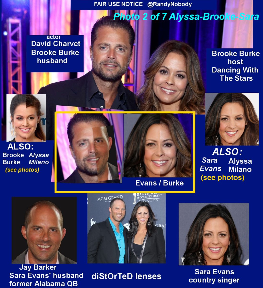 RandyNobody's tweet photo. #BrookeBurke #AlyssaMilano #SaraEvans #JayBarker #DavidCharvet #DaveBugliari #CinjunTate #GarthFisher #CMASongwritersSeries #countrymusic #music #CMT #DWTS #MountainBrookAL #Birmingham #Alabama #CrimsonTide #sports #NFL #collegefootball #scams #wth #wtf #wow #actorcon #bs #scam https://t.co/2a5QbzxAEG