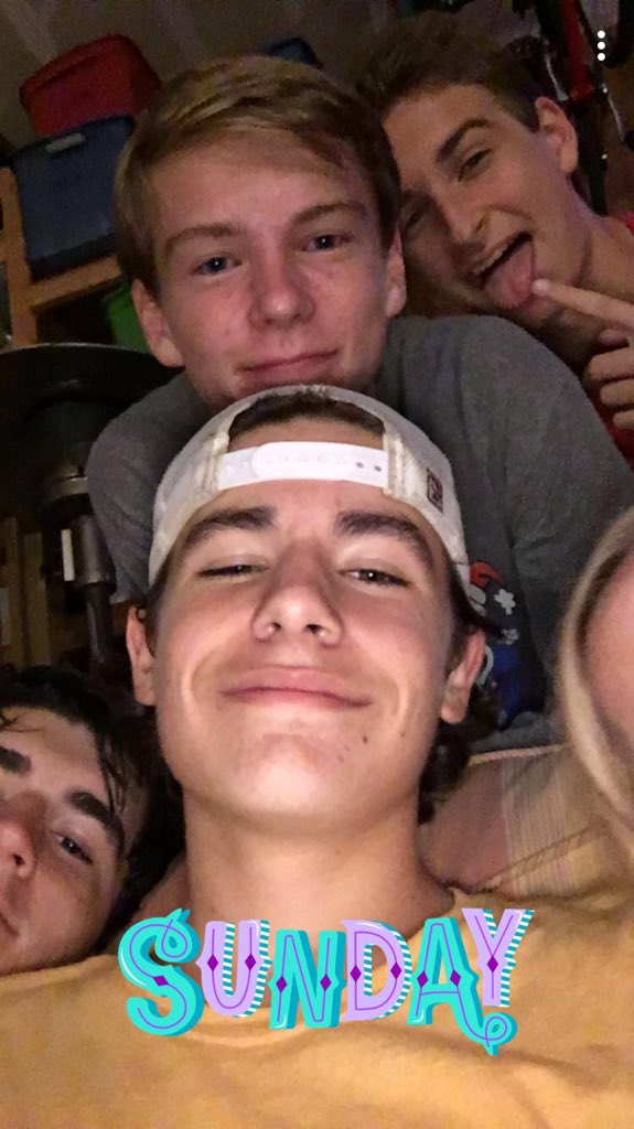 Trey_Redfield's tweet photo. Happy birthday Sam! Thanks for all the fun car rides and saving my ass in pre calc. You and Allie the Dog are my favs. Hope you put the stud in bible study today!! #Boomtower #NNN #Nutor #GodILoveYouSam #DailySam https://t.co/EF78RyzXvU