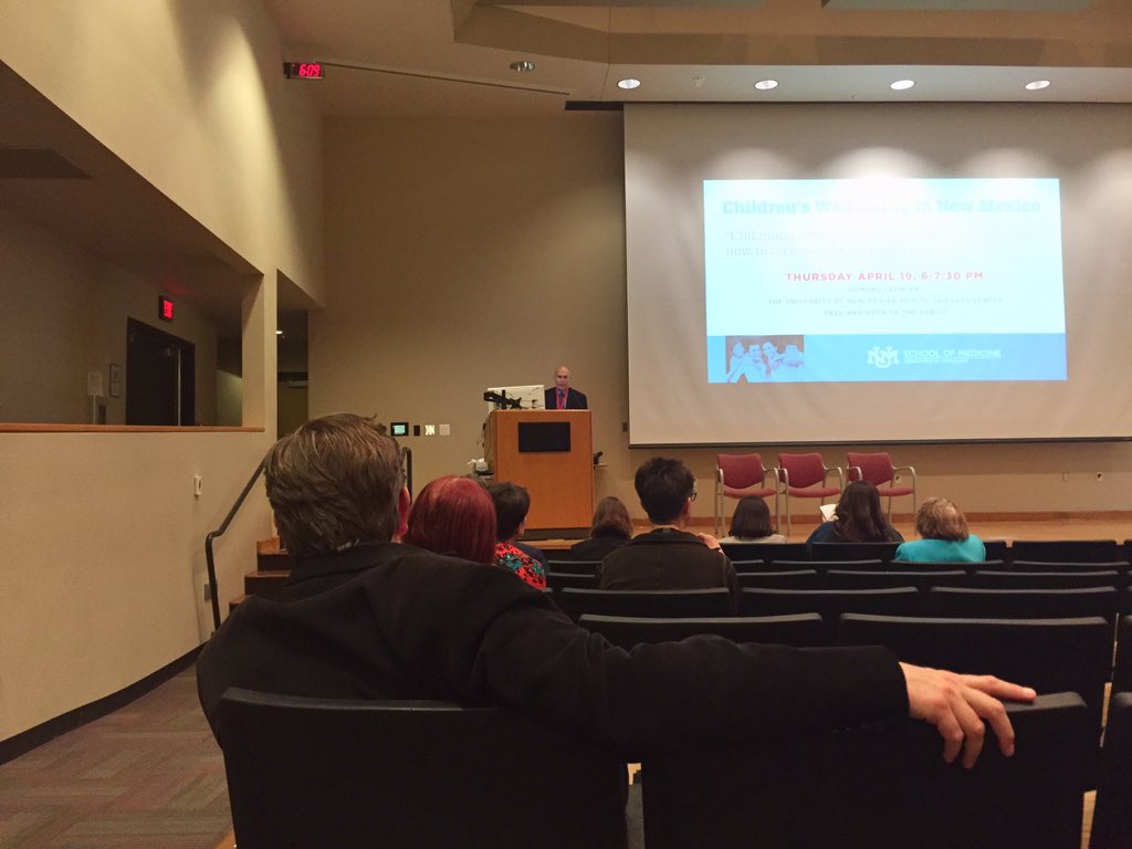 New Mexico is ranked 49th in child well-being. That is unacceptable. <a href="/UNMHSC/">UNM Health Sciences</a> is working to change that through comprehensive research and community conversations. #TeamMLG joined #UNMHSC's students and faculty at the 2ns Annual Focus on Child Well-Being in New Mexico Symposium.