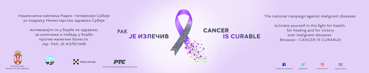 31. Beogradski maraton biće posvećen promociji ciljeva Nacionalne kampanje RAK JE IZLEČIV-  Subota, 21. april 2018 
facebook.com/rakjeizleciv.r…