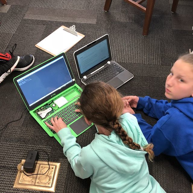 FHGizmos's tweet photo. https://t.co/Xhzzfggref girls working on their @Raspberry_Pi finger print scanner. Anyone know a working python library? The recommend one is 404! #picademy #raspberrypi #edtech #edchat #education https://t.co/NRNPOlQRSL