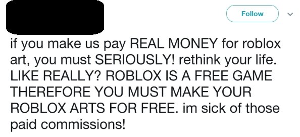 Robotz On Twitter Roblox Is A Free Game Therefore You Must