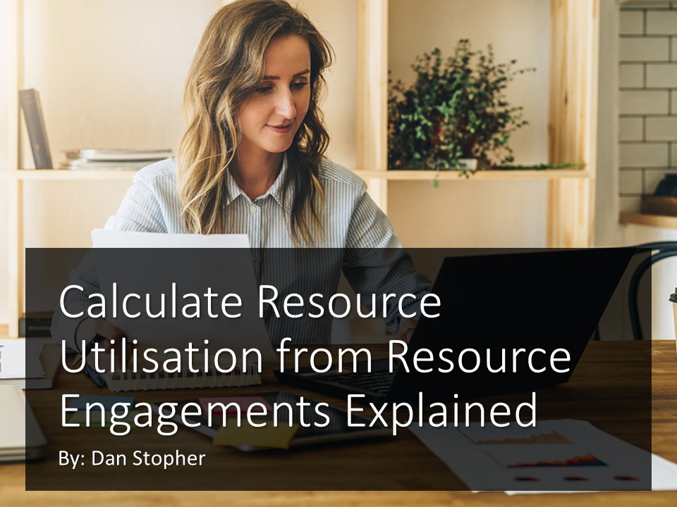 EPMPartners's tweet image. Calculate Resource Utilisation from Resource Engagements Explained bit.ly/2Hhar0z Follow us for more tips on #ProjectOnline #MSProjectOnline