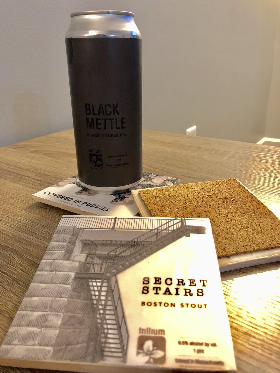 Rick G (@sportsembassy) on Twitter photo Black mettle is very tasty and it looks great on some home made <a href="/trilliumbrewing/">Trillium Brewing</a> coasters. I think this BM needs to be my next coaster. Black mettle is very tasty and it looks great on some home made <a href="/trilliumbrewing/">Trillium Brewing</a> coasters. I think this BM needs to be my next coaster.