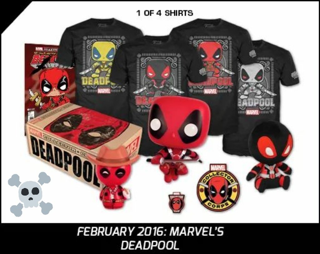Pop Art On Twitter Marvels Deadpool Collector Corps Box