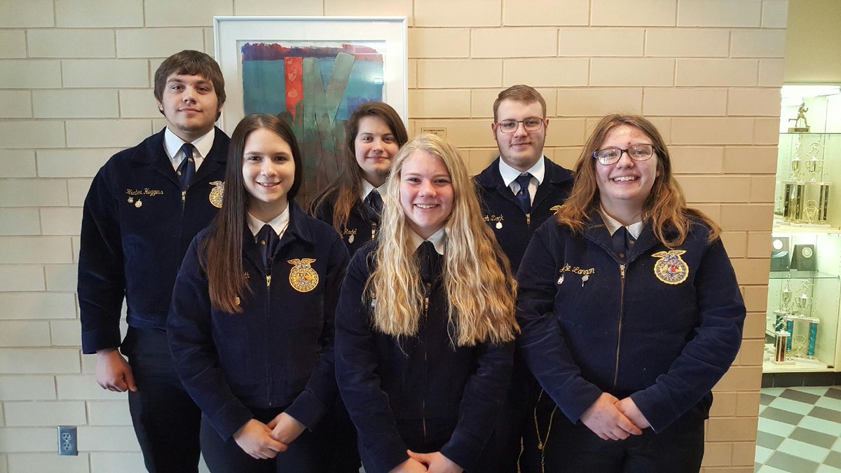 No words can describe how extremely proud I am of this group of FFA members who placed first at  regionals in parli pro!!! No better "going away present" than getting the W with my team of rockstar! States here we come! #PSUAgEd18 #sillyworms