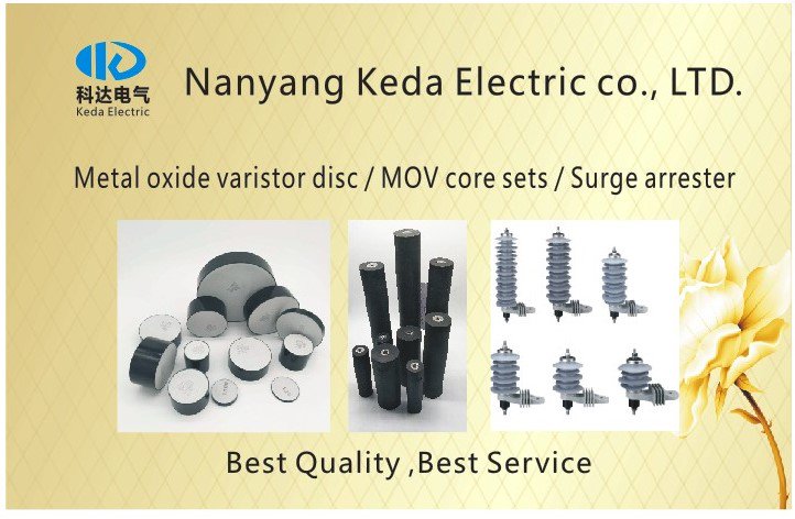 KedaElectric's tweet photo. We are leading Zinc Oxide Varistors, mov disc ,mov core sets MOV blocks and metal oxide varistor manufacturer " Nanyang Keda Electric Co,. Ltd." from Nanyang China. https://t.co/87qbo9a0fd