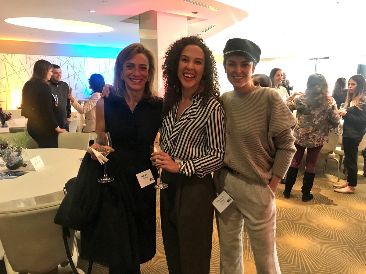 .<a href="/NancyOzeas/">Nancy Ozeas</a> <a href="/SerindaSwan/">Serinda Swan</a> and <a href="/nataliewarne/">Natalie Warne</a> are in the house and ready for an inspirational evening learning about the power of women! #EmpowerHer