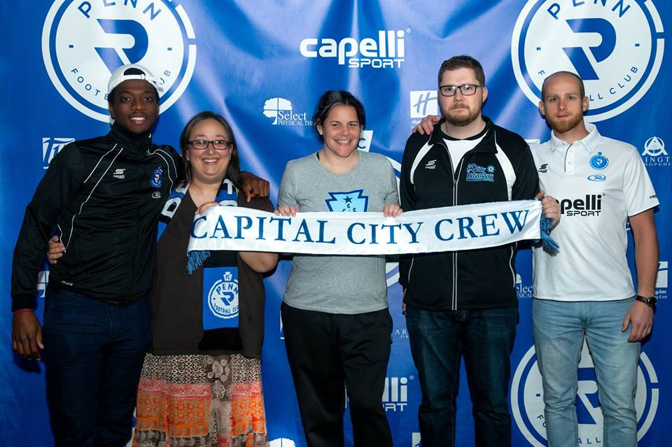 PennFCOfficial's tweet photo. Hype achieved.

Thank you to everyone who came out to celebrate our historic home opener and we'll see you in the stands Saturday!

#ThisIsPennFC https://t.co/mJy8wpA9dJ