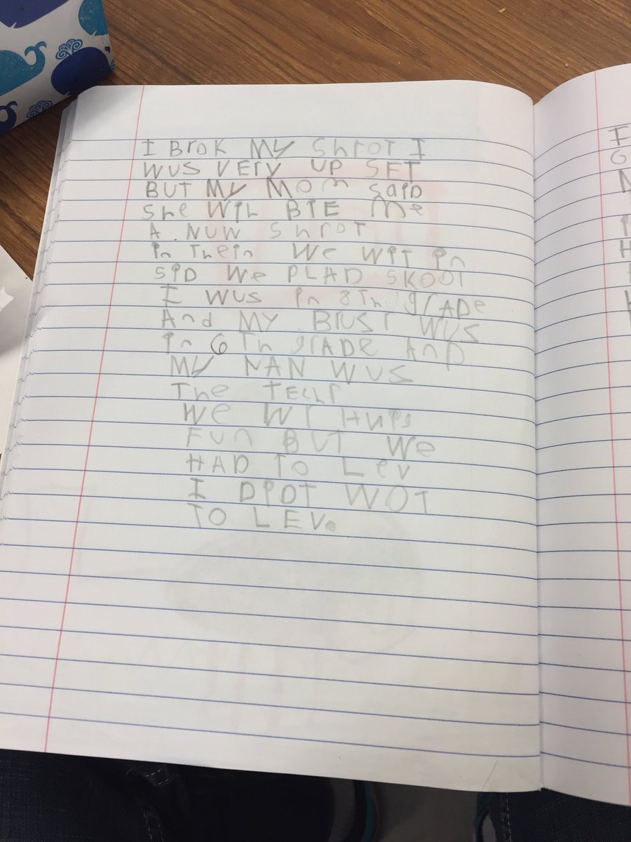 Johnson100J's tweet photo. Love it when it all clicks! He has the writing bug! #RLERocketsROCK #RLEKindergarten
#RISDGREATNESS @aggietharp https://t.co/lbSBsYM04K