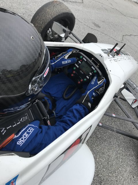 TeamUSASchol's tweet photo. After what might best be described as a character building off season, @aaronjracing is excited about continuing his steep learning curve with #PrimusRacing in the @F2000 Championship Series this weekend at @RoadAtlanta - https://t.co/HfvYJB2Fpj https://t.co/bzcjyHdlD9