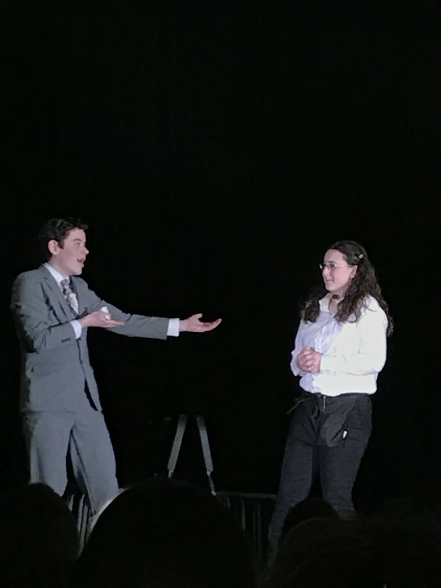 hcpss_wlms's tweet photo. Opening night success! Great job Tigershark Theater Company - be sure you get a ticket to see TAKEOFF! https://t.co/KQm0D9vvkk