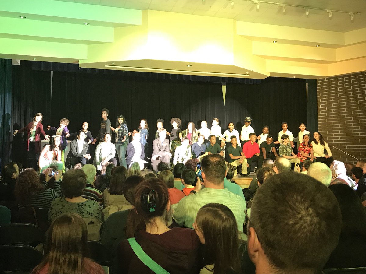 hcpss_wlms's tweet photo. Opening night success! Great job Tigershark Theater Company - be sure you get a ticket to see TAKEOFF! https://t.co/KQm0D9vvkk